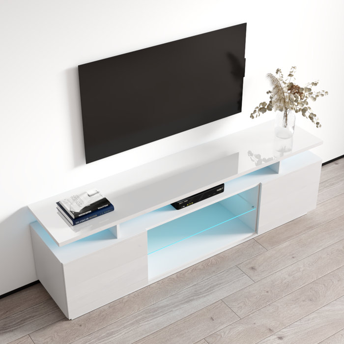 Orren Ellis Imkamp TV Stand for TVs up to 80" & Reviews Wayfair